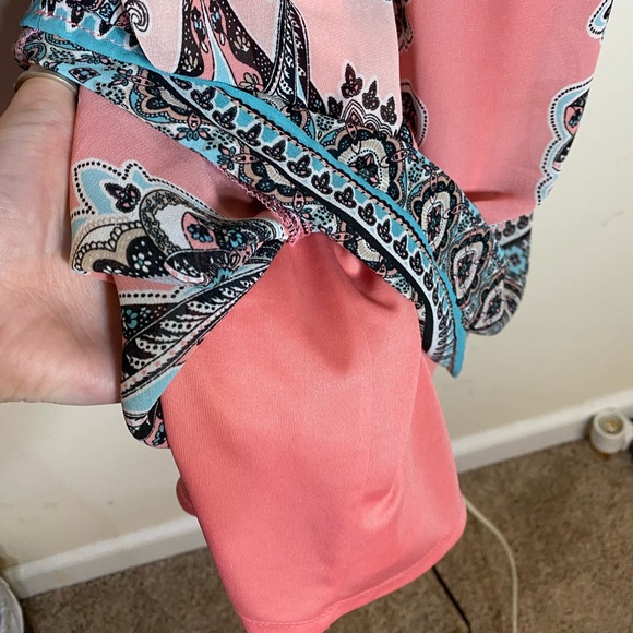 Pastel Colored Flowy Dress - Picture 8 of 12